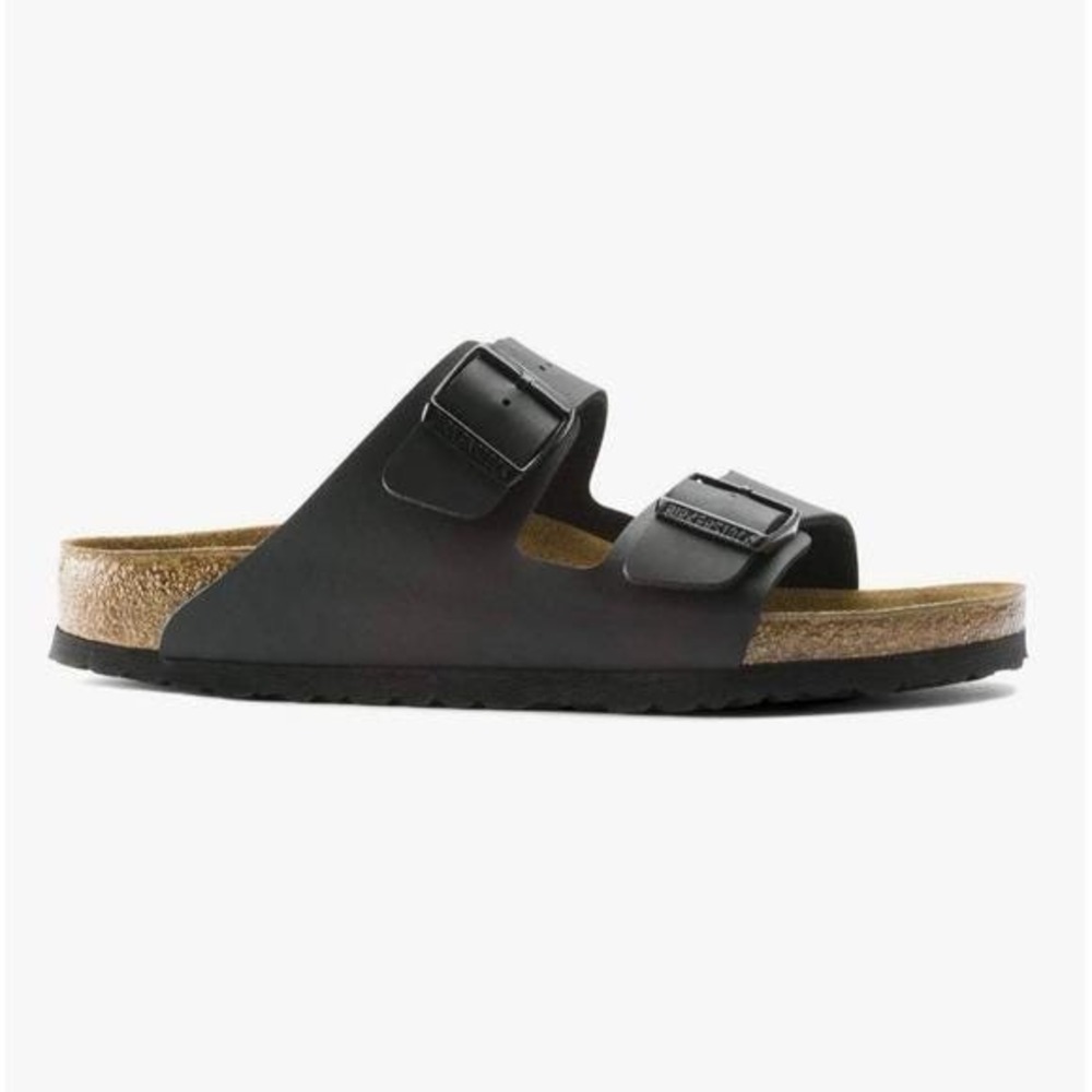 Birkenstock Arizona Eva mules Black Leather Sandals New with Tag EU 37,42,44 - Picture 2 of 4